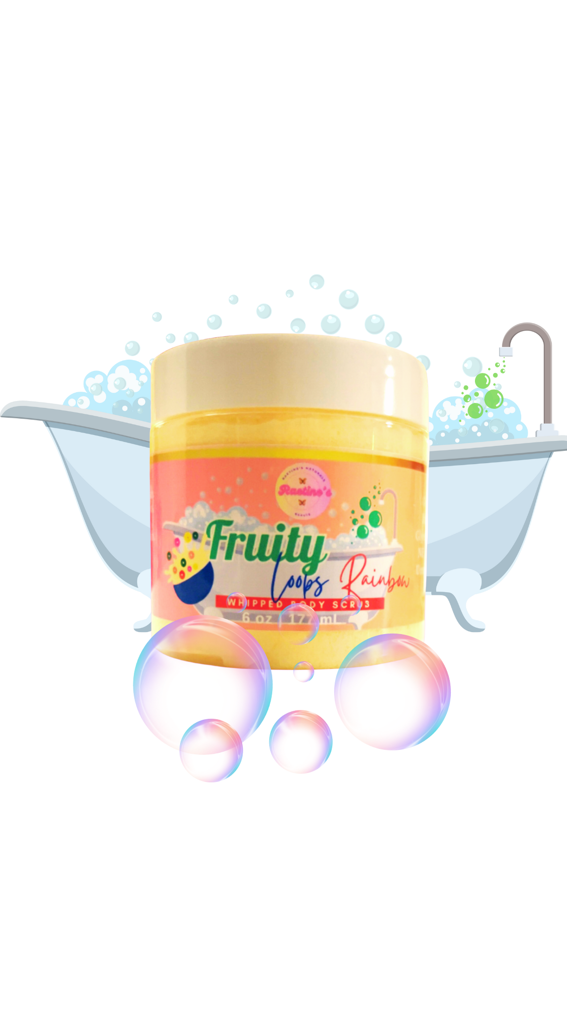 FRUITY LOOP RAINBOW WHIPPED BODY SCRUB