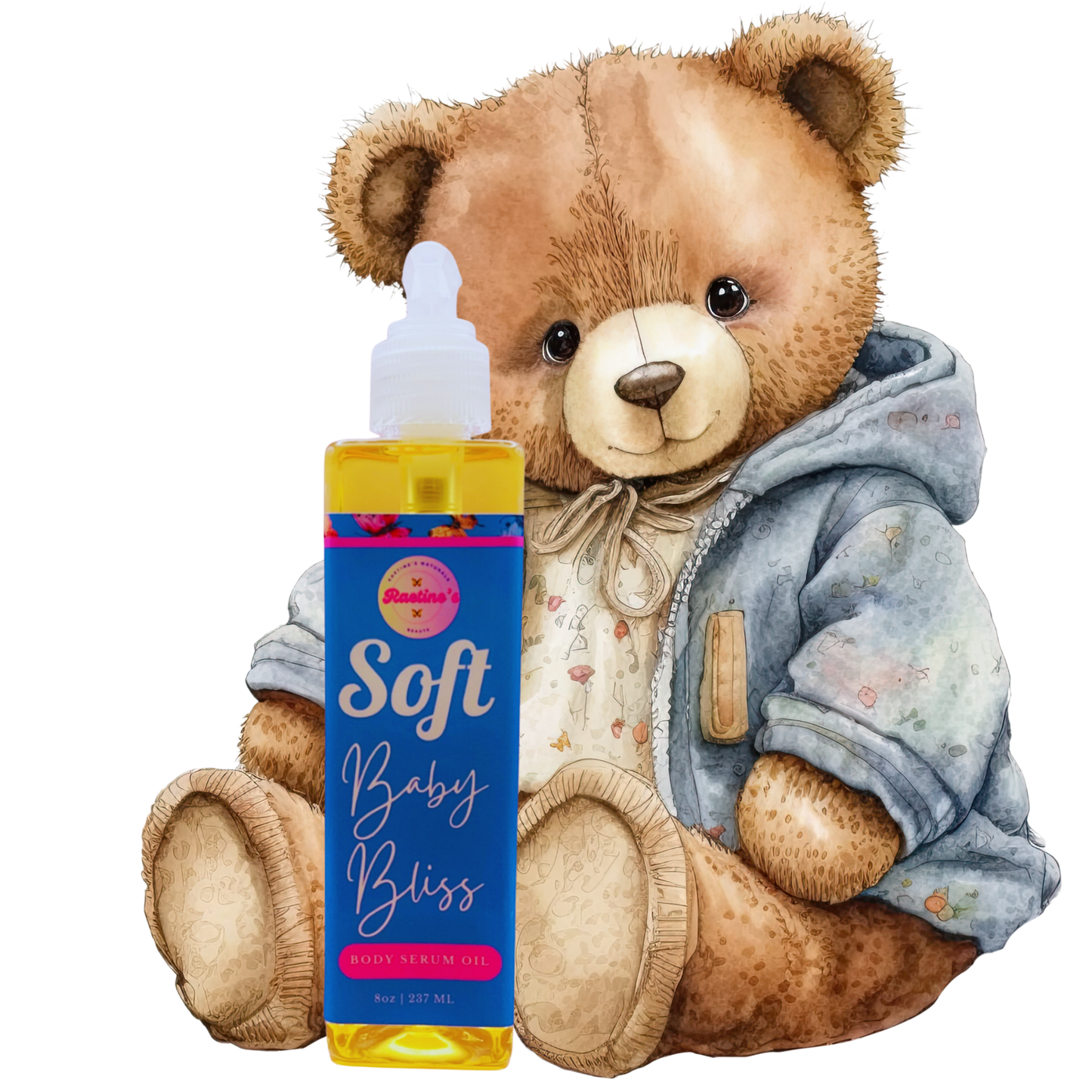 SOFT BABY BLISS (BABY POWDER SCENTED) BODY SERUM OIL