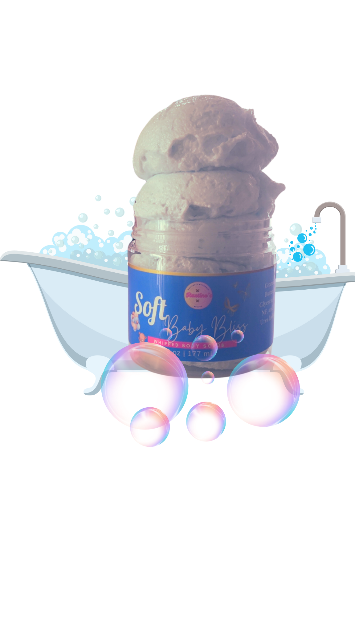 SOFT BABY BLISS (BABY POWDER SCENTED) BODY SCRUB